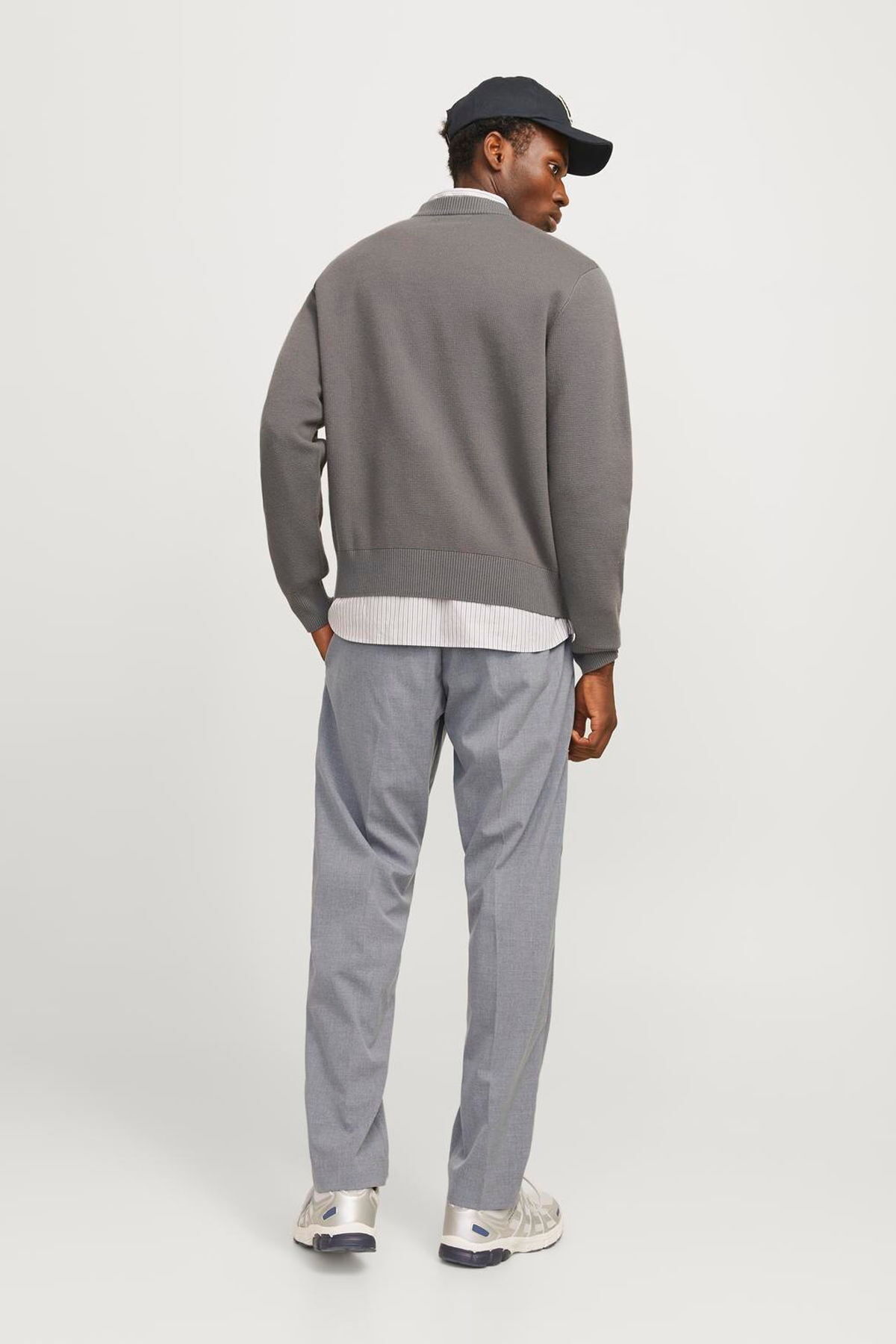 شلوار مردانه راسته فاق بلند | جک اند جونز Jack & Jones TYC2C0D3FC00858010 - تصویر 4