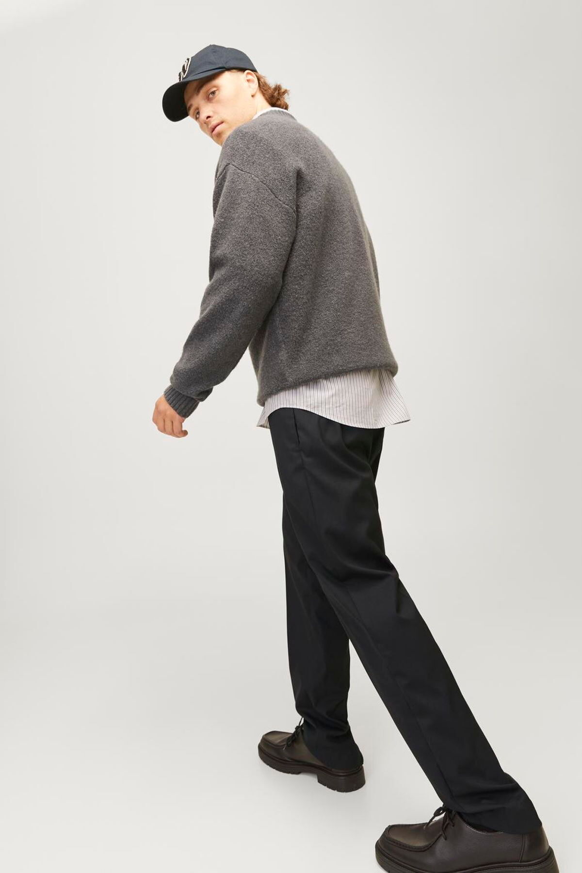 شلوار مردانه راسته فاق بلند | جک اند جونز Jack & Jones TYC2C0D3FC00858010 - تصویر 5