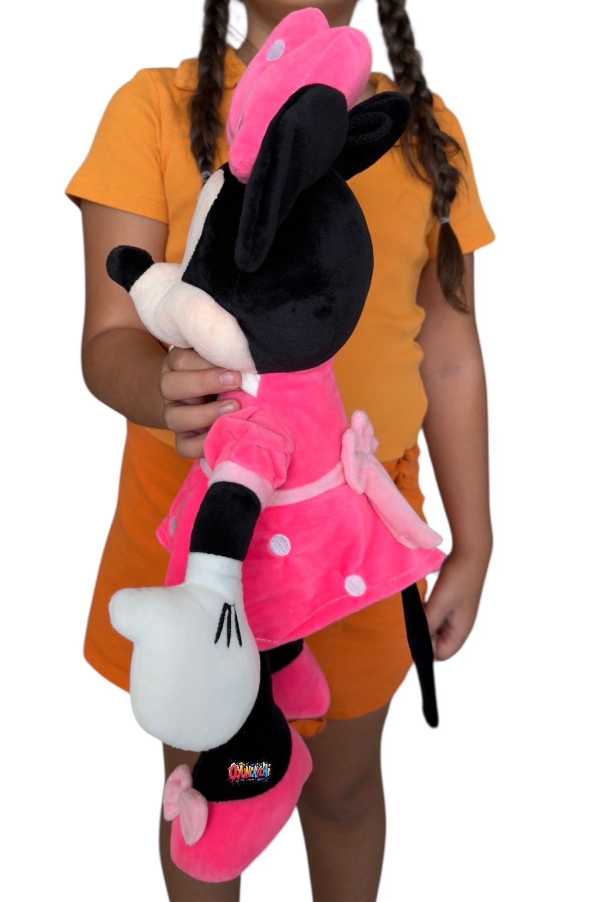tmtoysandmore Minnie Mouse Pelüş Oyuncak 50 Cm Dev Boy Mini Maus