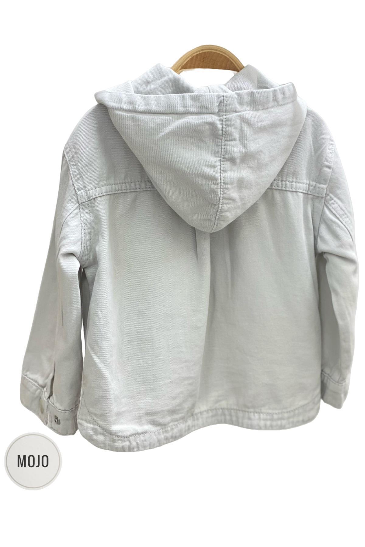 Jack Lions Mojo Erkek Bebek 1-5 Yaş Kapüşonlu Gömlek Ceket Taş Rengi fotoğrafı 5 (önizleme)