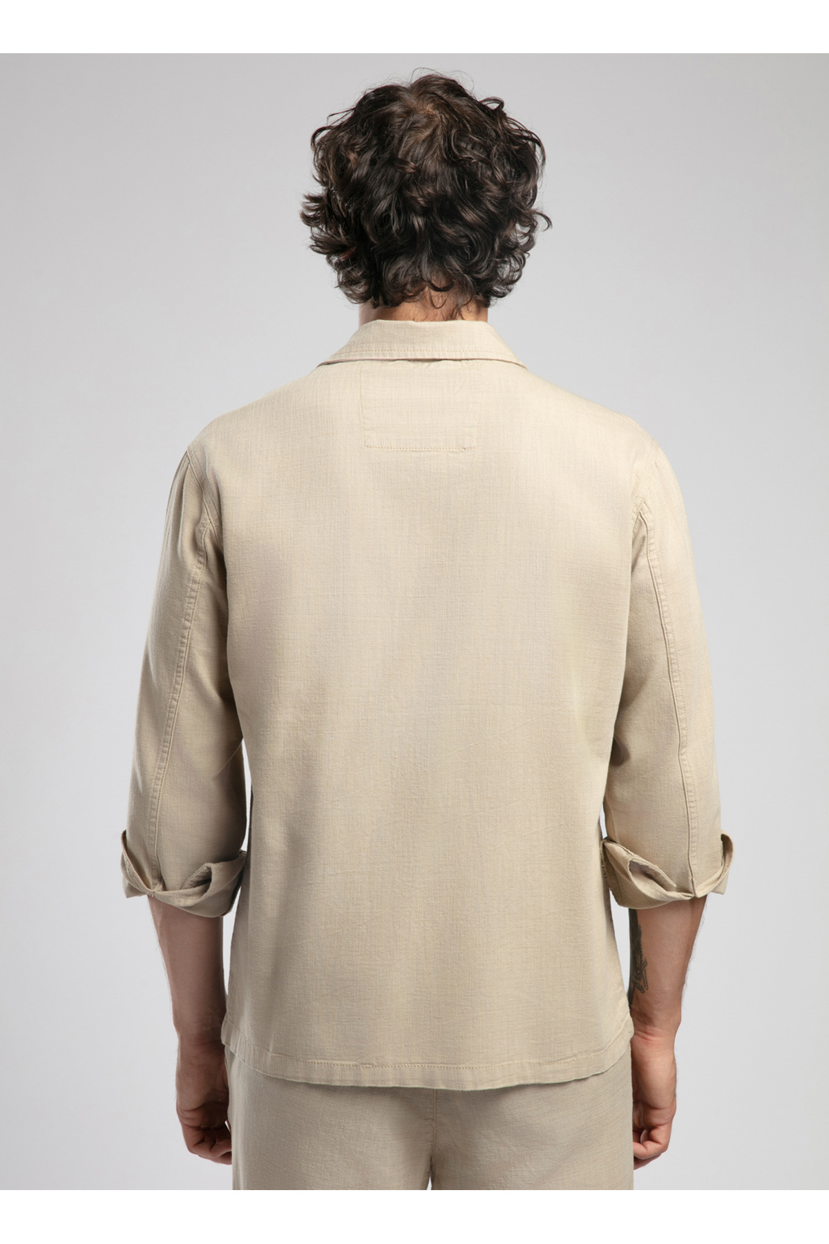 کاپشن مردانه راسته آستین بلند | لی کوپر Lee Cooper 5003260377 - تصویر 4