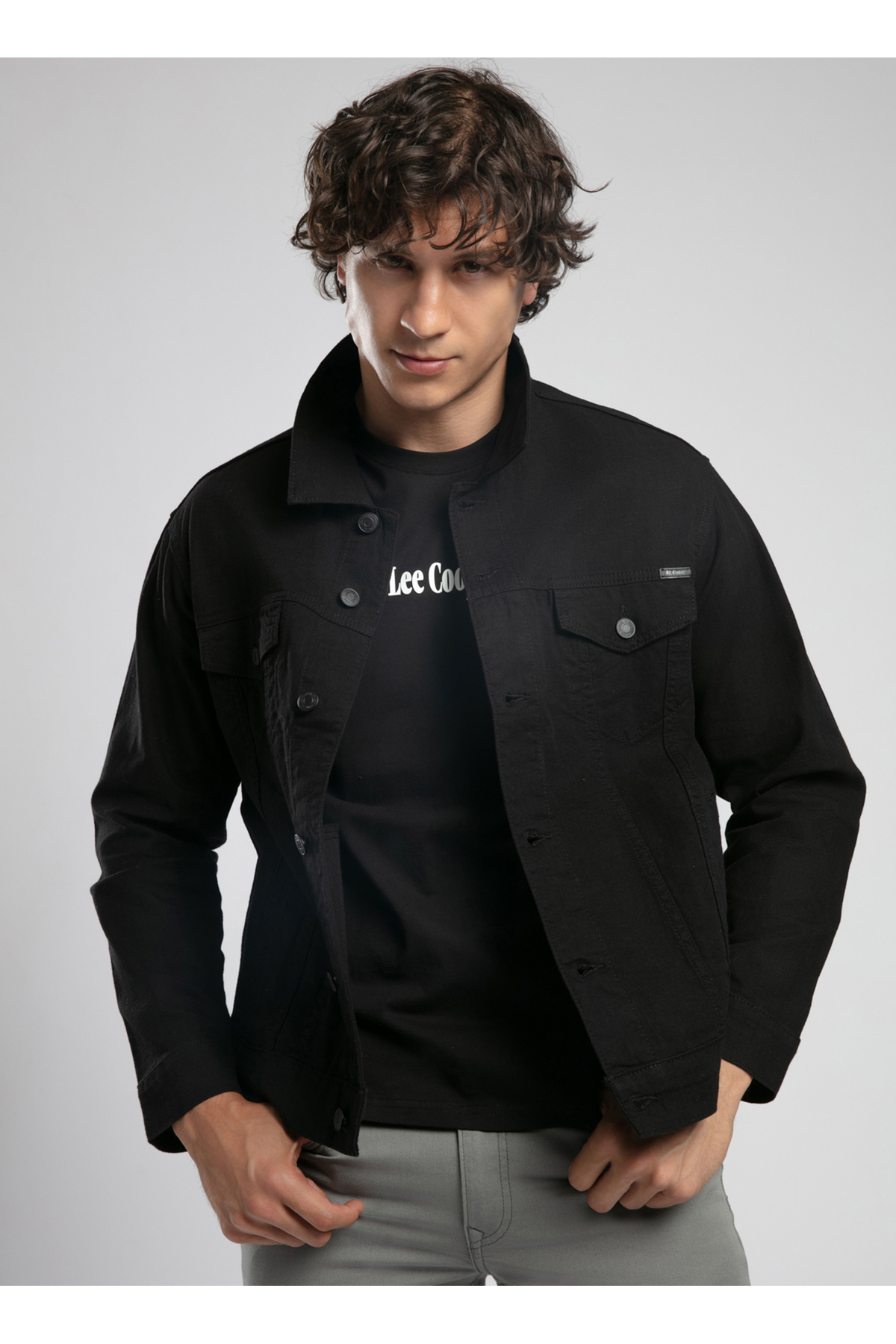 Lee Cooper Regular Fit Siyah Erkek Ceket 252 LCM 231002 PUEBLA ND SİYAH görsel 2