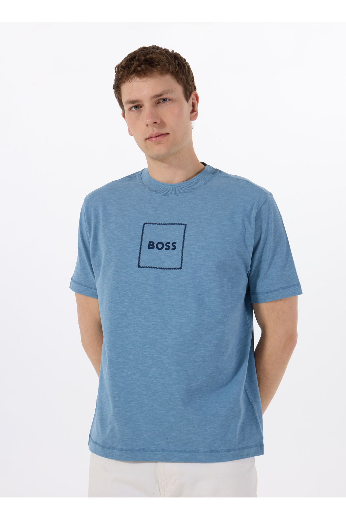 تیشرتمردانهBOSSآبی