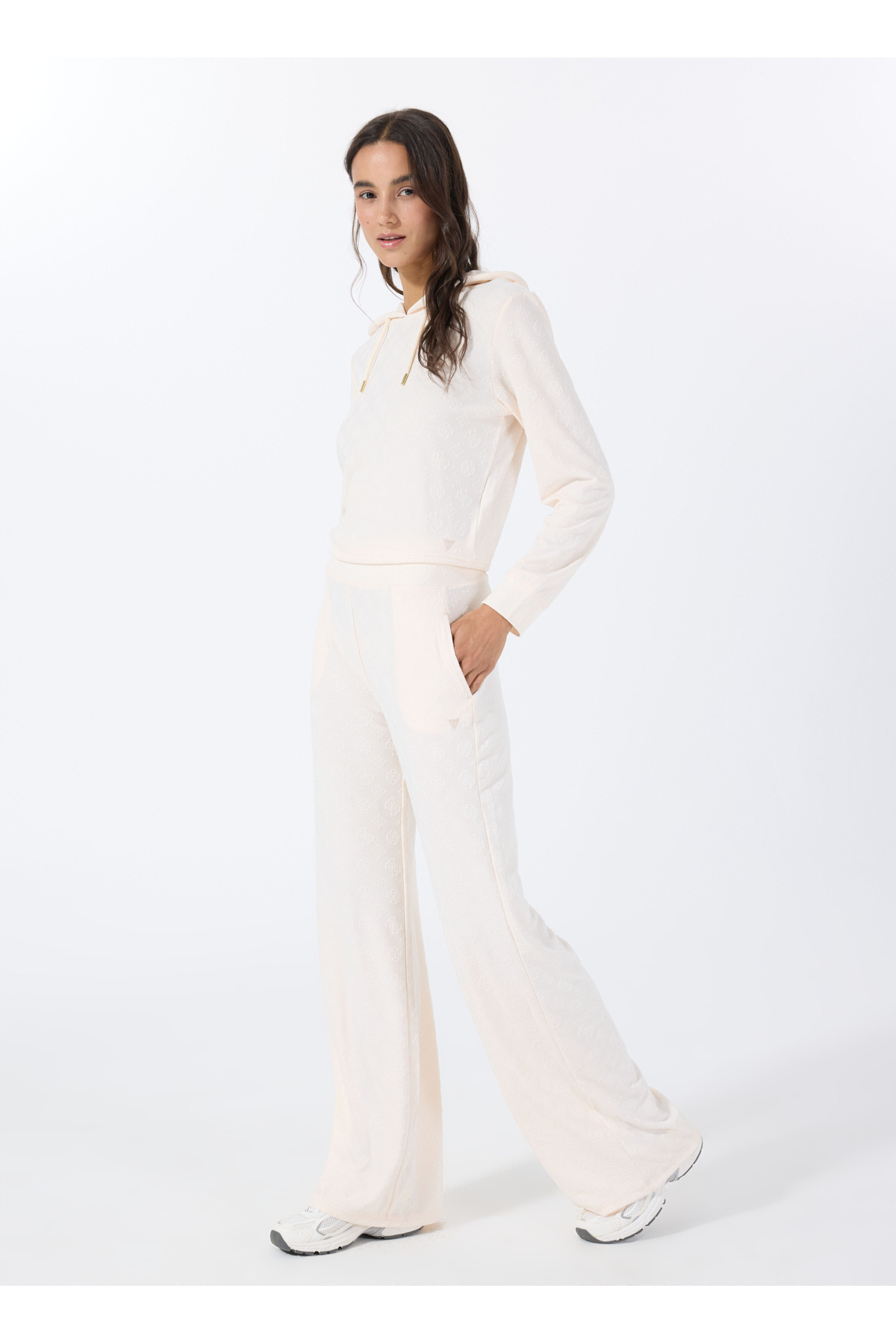 گس شلوار گرمکن سفید زنانه MONICA LONG PANT V5RB21KCLG2-P6EB