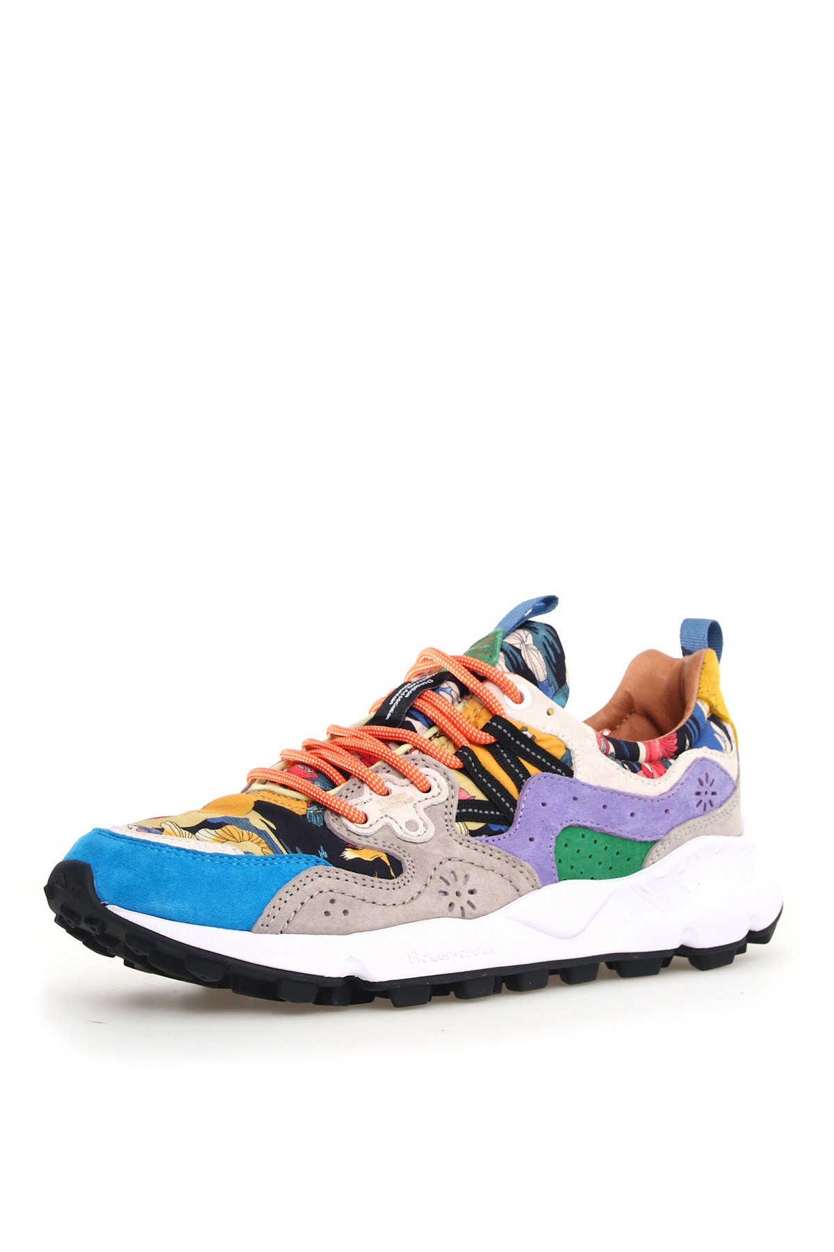 Flower Mountain Mavi - Çok Renkli Erkek Sneaker YAMANO - Fiyatı