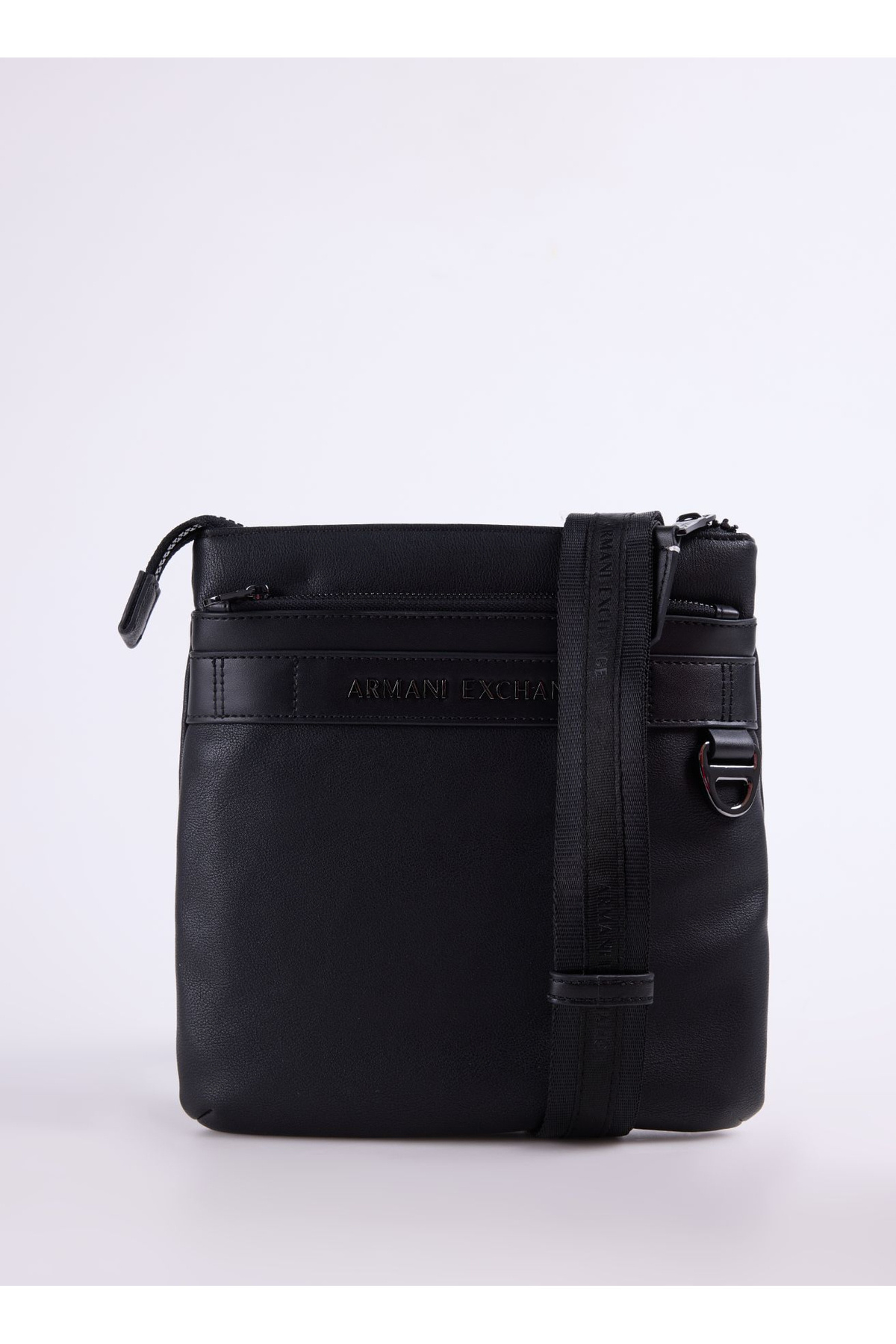 آرمانی اکسچنج کیف مردانه مسنجر مشکی (کیف تخت)