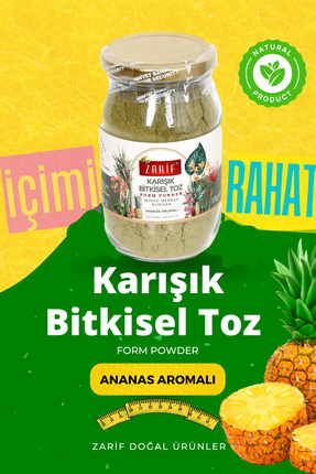 Zarif Ananaslı Karışık Bitkisel Çay - 16 Çeşit Bitki Karışımı (135 Gr)