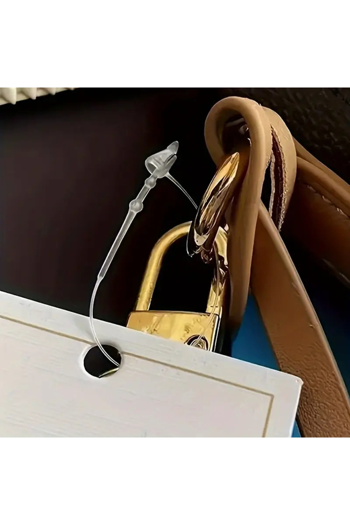 JokeyAmbalaj El Geçmeli Şeffaf Kılçık 4"inç / 10,16cm (1pk-500 Adet)