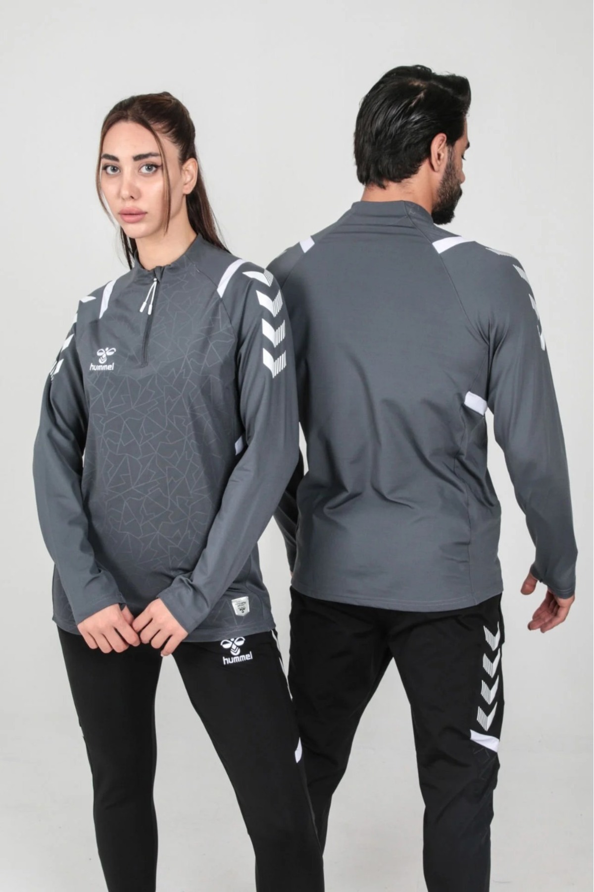 هامل لباس ورزشی آموزشی Dream، Anthracite، Top and Bottom-3XL