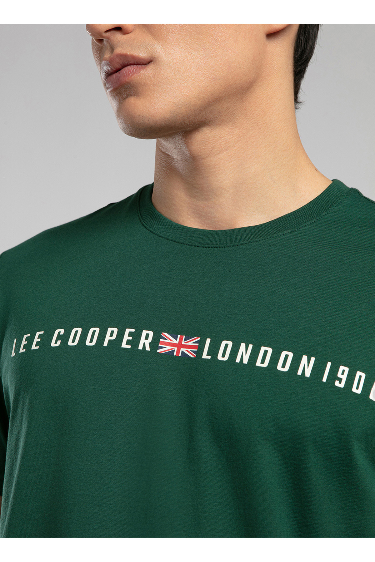 تی شرت مردانه راسته آستین کوتاه | لی کوپر Lee Cooper 252 LCM 242023 - تصویر 3