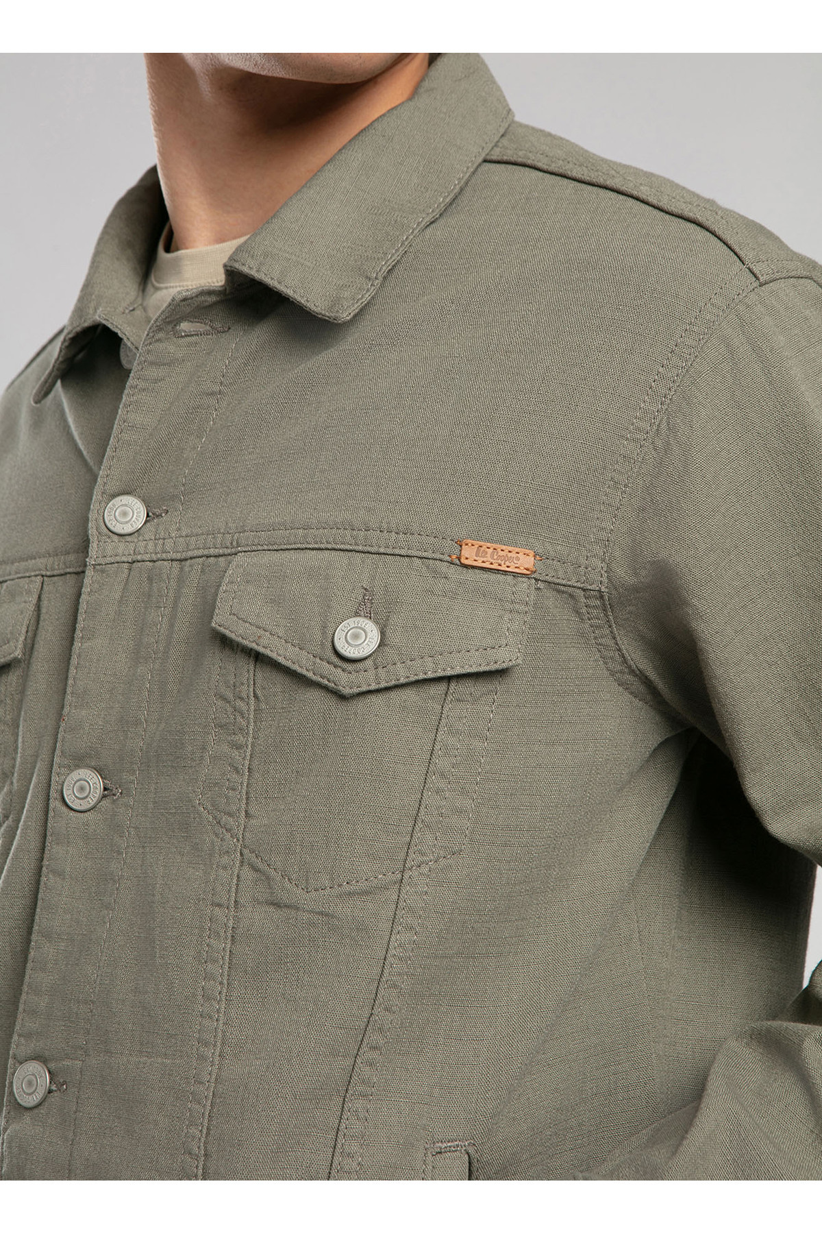 کاپشن مردانه راسته آستین بلند | لی کوپر Lee Cooper 252 LCM 231002 - تصویر 4