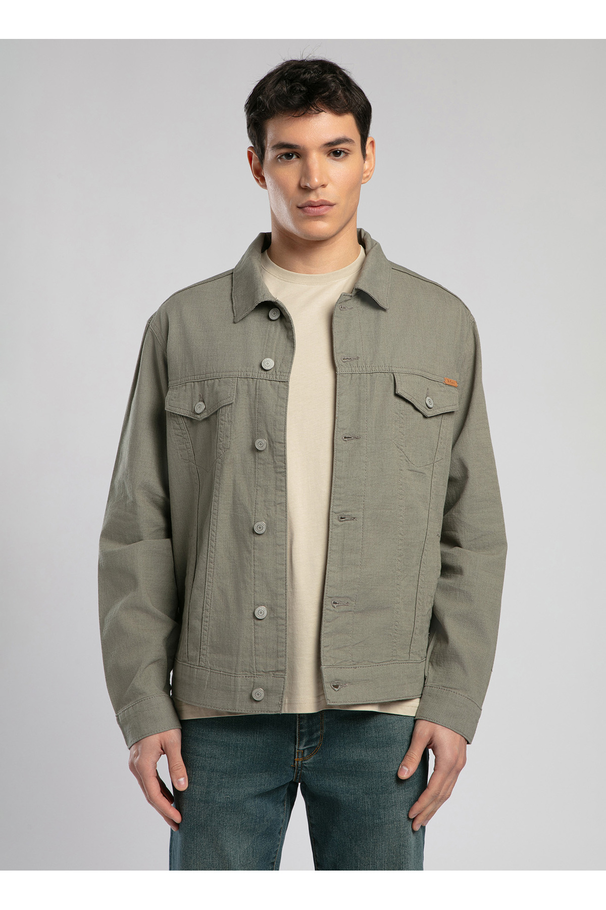 کاپشن مردانه راسته آستین بلند | لی کوپر Lee Cooper 252 LCM 231002 - تصویر 3