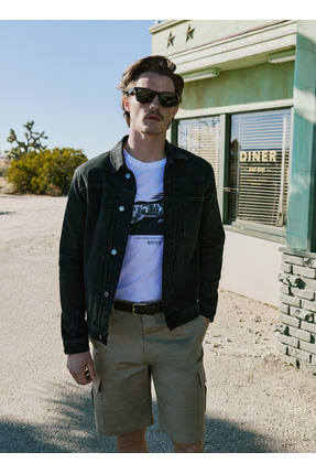 Mustang Siyah Erkek Denim Ceket M5SM-CKT1023