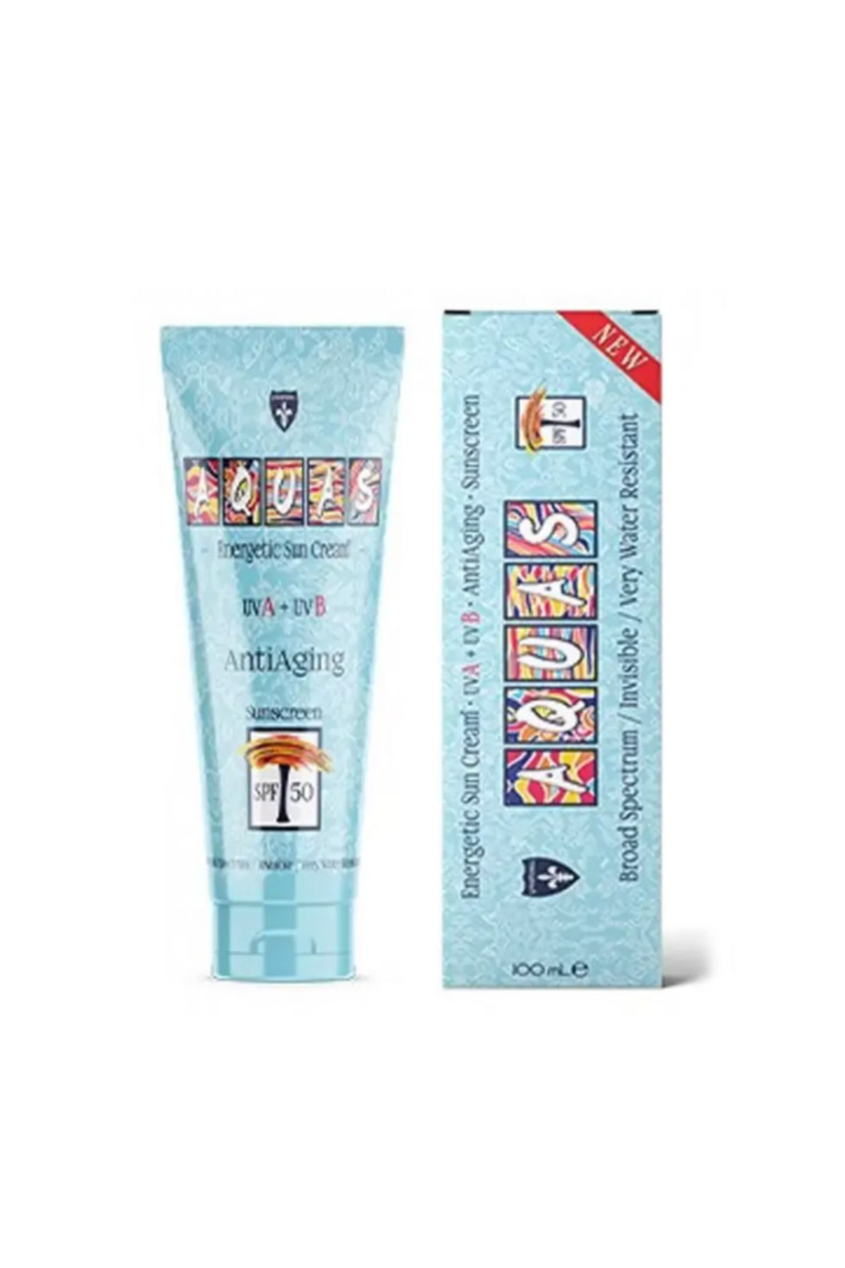 Aquas Anti Aging Güneş Kremi Spf50 100 ML YENİ FÖRMÜL