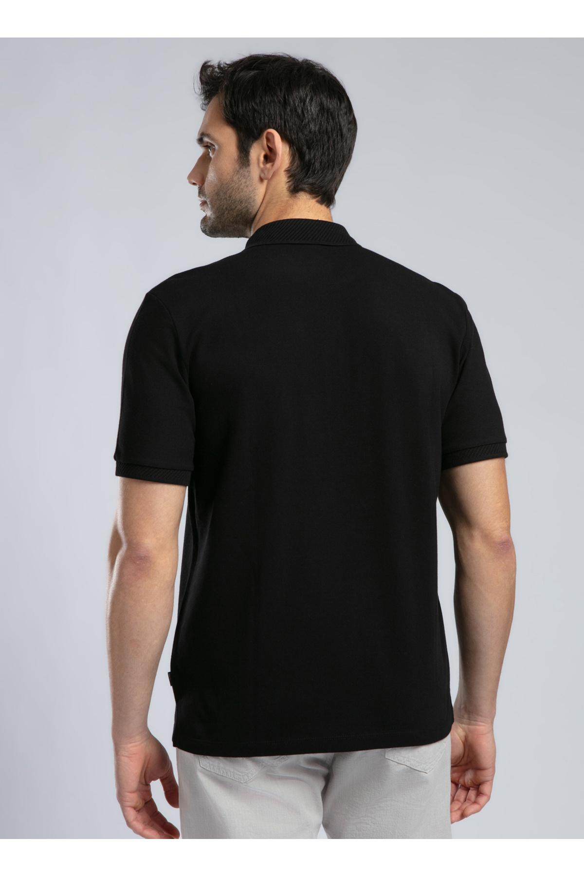 پولوشرت مردانه راسته آستین کوتاه | لی کوپر Lee Cooper 252 LCM 242014 - تصویر 4