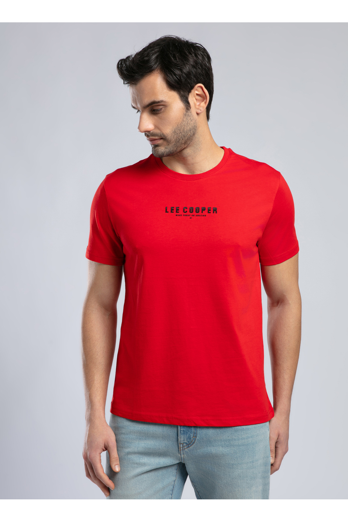 تی شرت مردانه طرح دار آستین کوتاه | لی کوپر Lee Cooper 252 LCM 242024 - تصویر 2