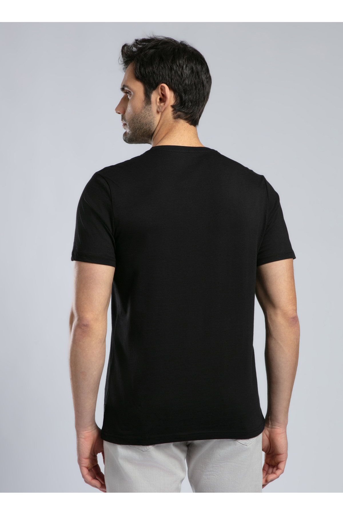 تی شرت مردانه راسته آستین کوتاه | لی کوپر Lee Cooper 252 LCM 242002 - تصویر 4