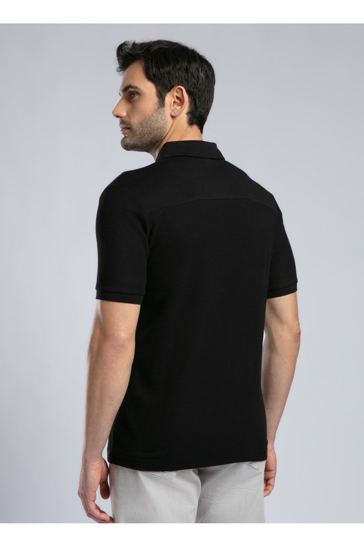پولوشرت مردانه راسته آستین کوتاه | لی کوپر Lee Cooper 252 LCM 242013 - تصویر 4