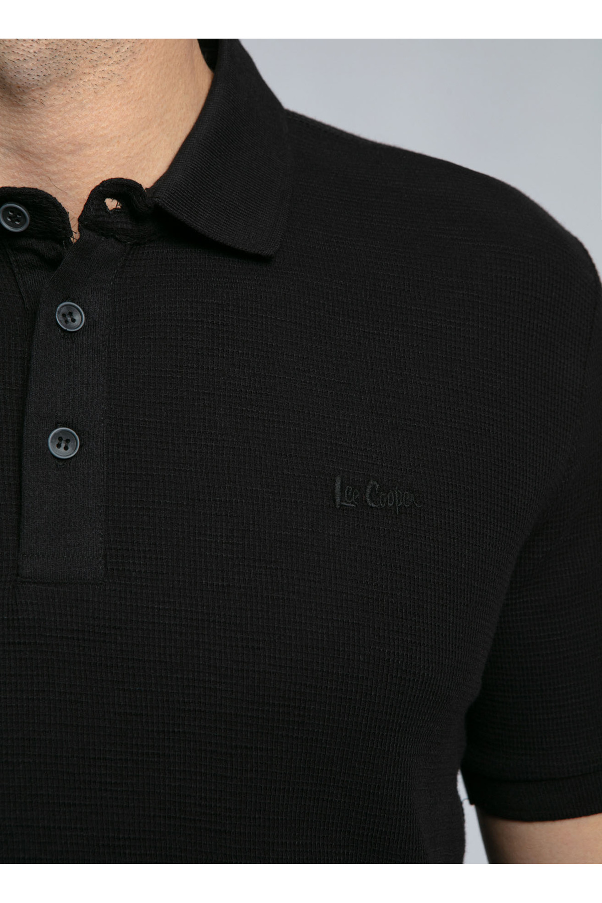 پولوشرت مردانه راسته آستین کوتاه | لی کوپر Lee Cooper 252 LCM 242013 - تصویر 3