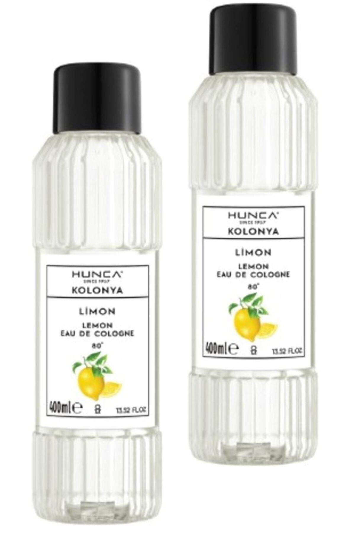Hunca Set Hunca Care Limon Kolonyası 2Lİ SET- 80 Derece Pet Şişe 400 ml - Fiyatı ...