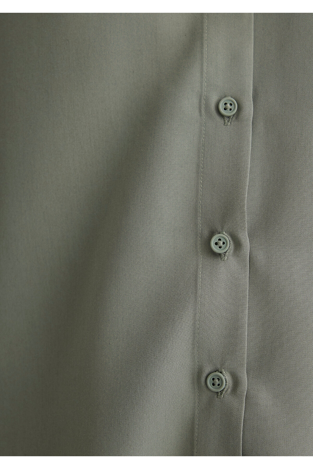 Mavi Lux Touch TENCEL TM Yeşil Lyocell Gömlek Regular Fit / Normal