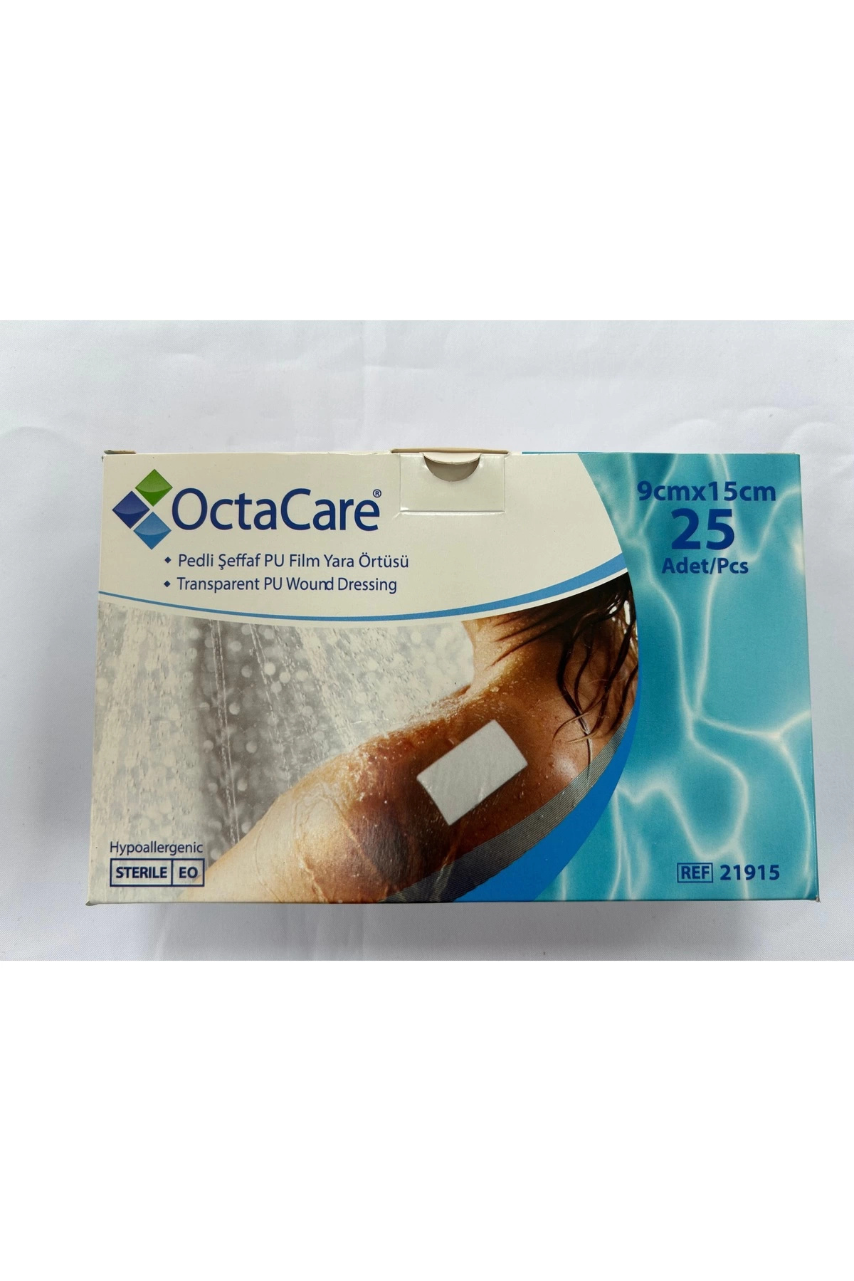 Octacare SU GEÇİRMEZ BANYO VE DÖVME BANDI 9x15 Cm 25 adet
