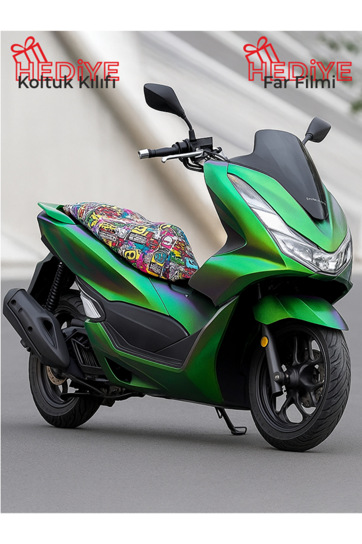 gogo premium HONDA PCX 2021 - 2024 UYUMLU GRENAJ KOMPLE KAPORTA