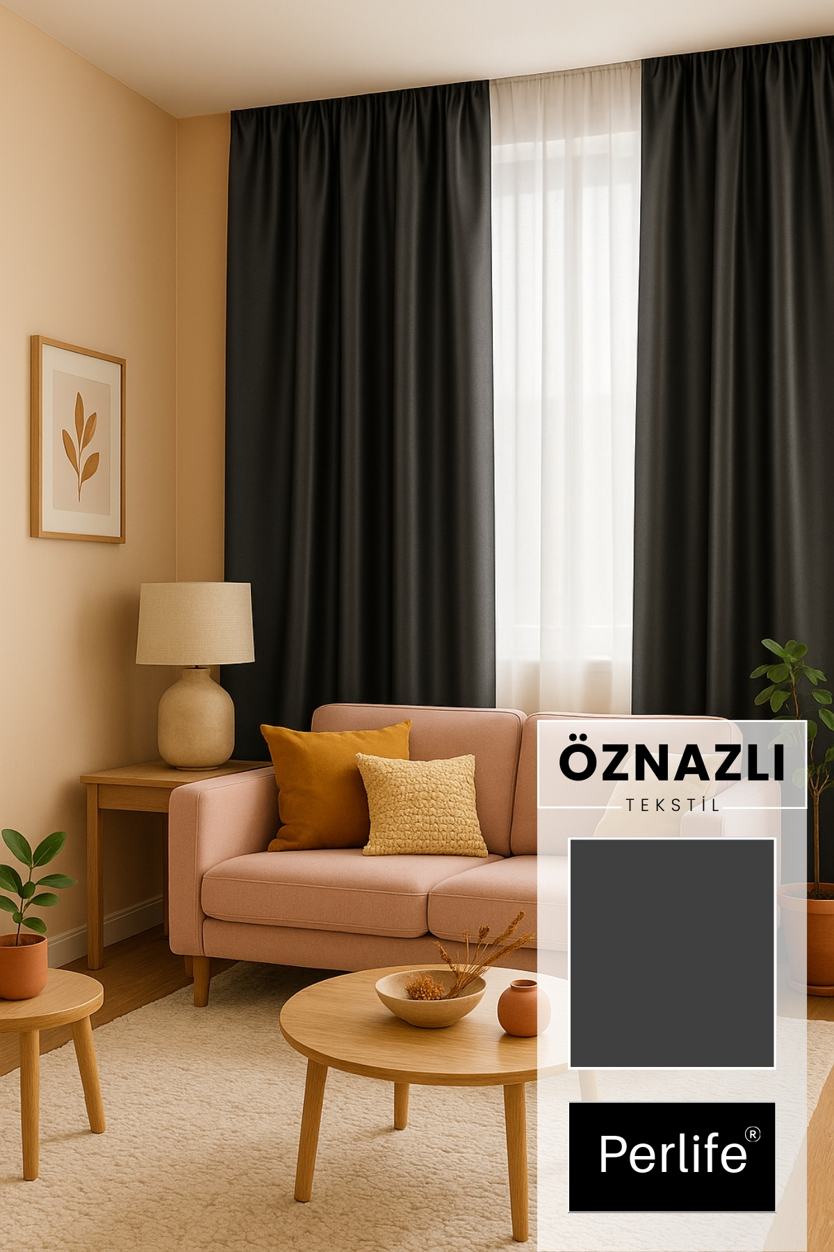Blackout Blackout Curtain-Battery-Free Economic Series | Write Your Full Size to the Seller | With Armband