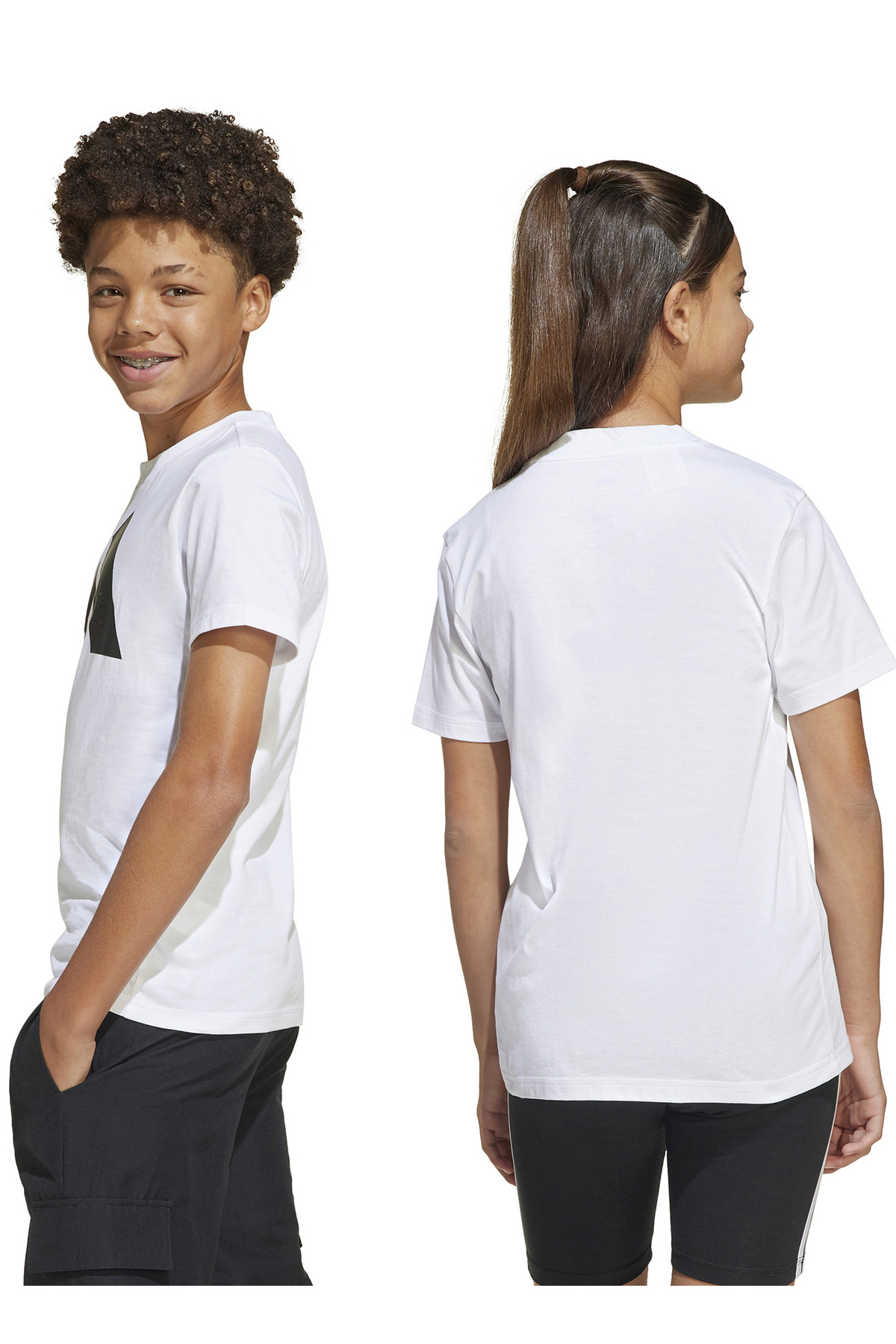 تی شرت دخترانه راسته آستین کوتاه | آدیداس adidas JC9659 - تصویر 4