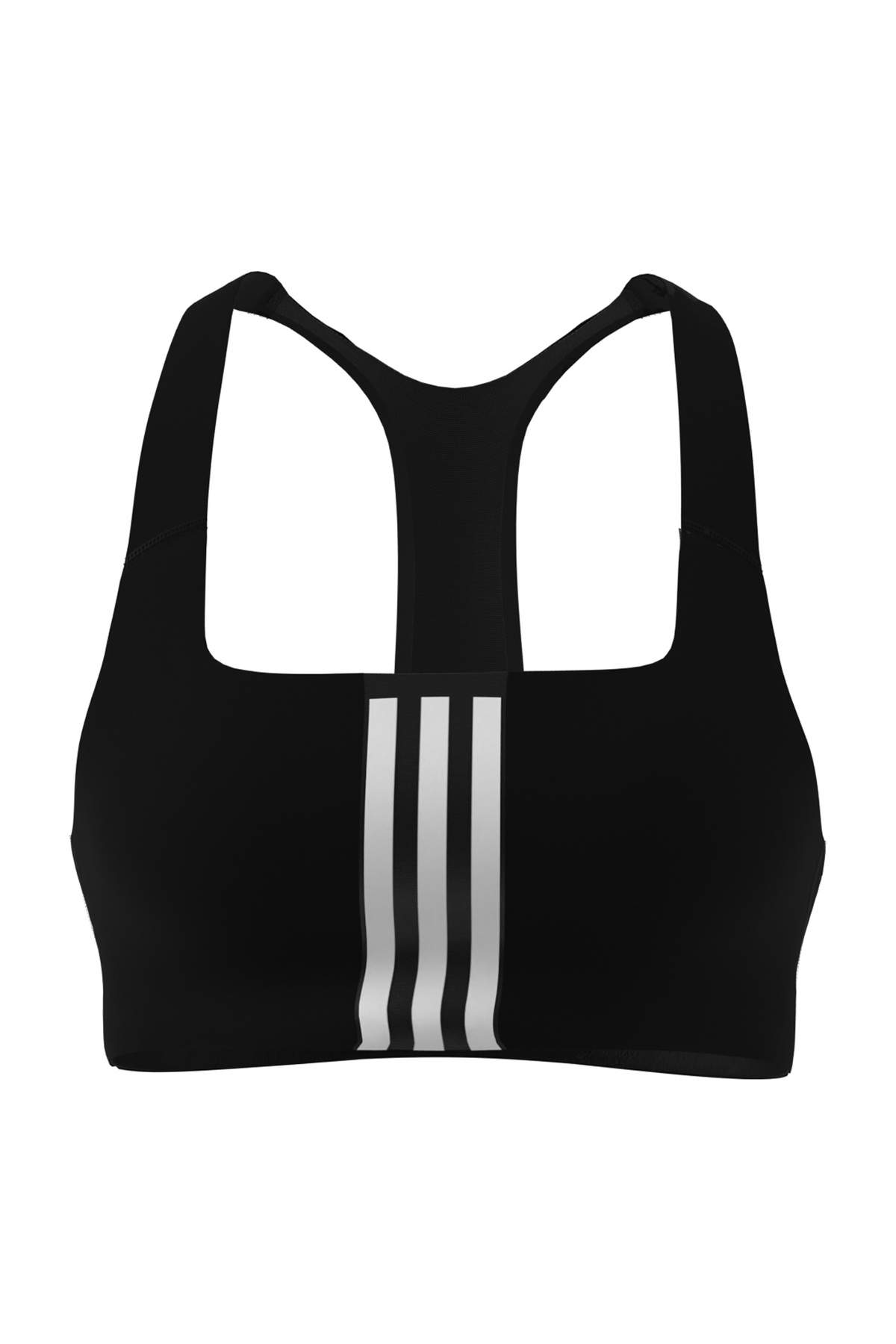 adidas IQ3369 PWIM MS 3S BRA Siyah Kadın Sporcu Sütyeni görsel 6