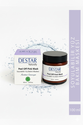 DESTAR NATURALY Pembe Soyulabilir Yüz Bakım Maskesi