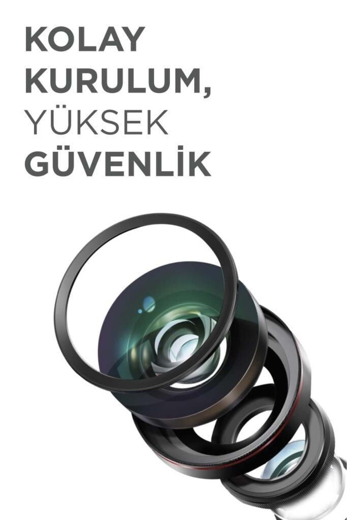 tosbai WİFİ Kamera, Bebek, Pet Izleme Güvenlik Kamerası, Gece Görüşlü /Hafıza Kartı Hediyeli (3 ADET) fotoğrafı 4 (önizleme)