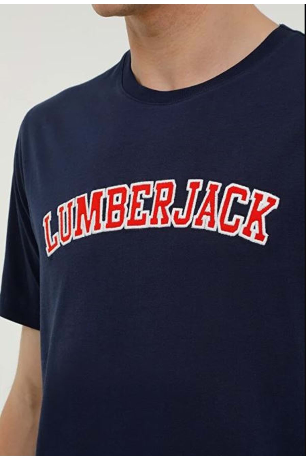 تی شرت مردانه طرح دار آستین کوتاه | لامبرجک Lumberjack ML WENEG-B 11ID53 3FX - تصویر 4