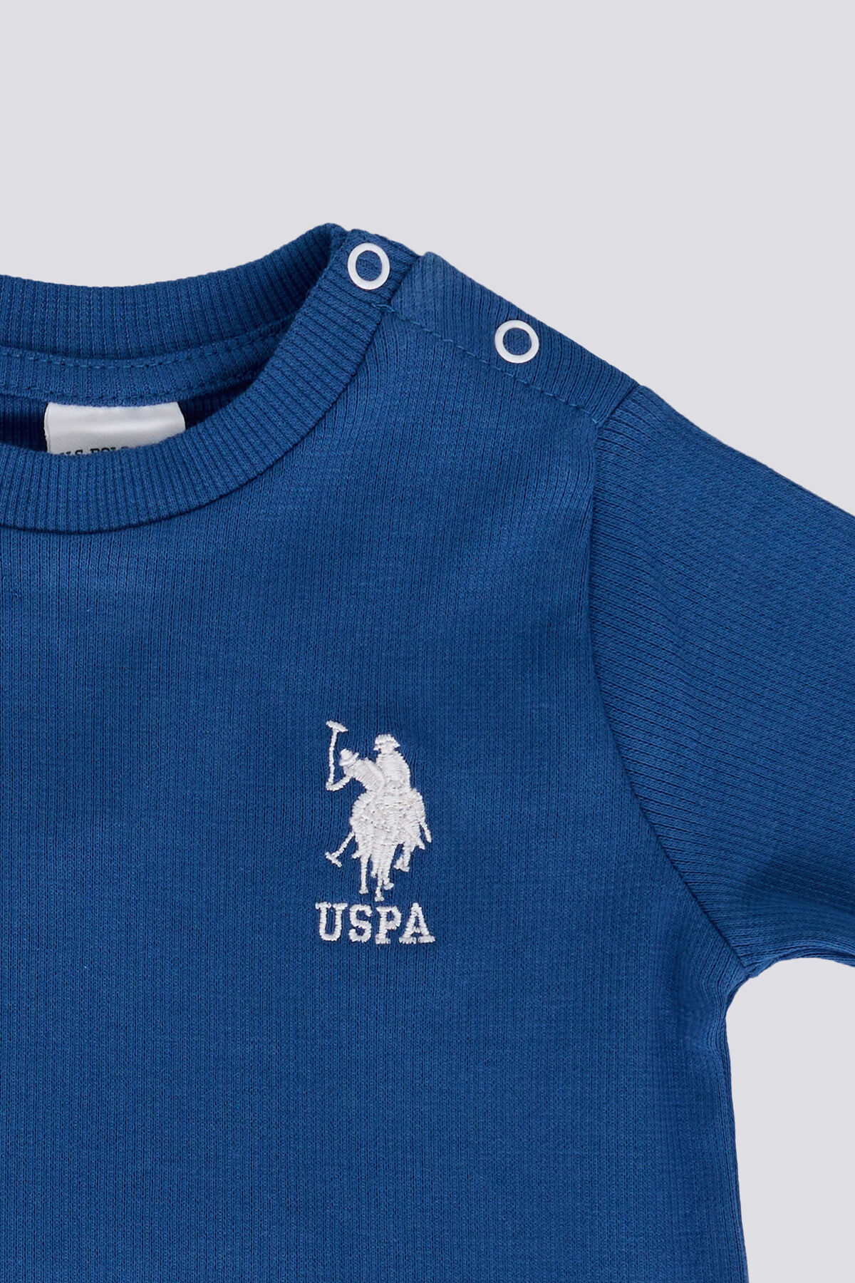 U.S. Polo Assn. Erkek Bebek Mavi 2li Bebek Takım fotoğrafı 2 (önizleme)