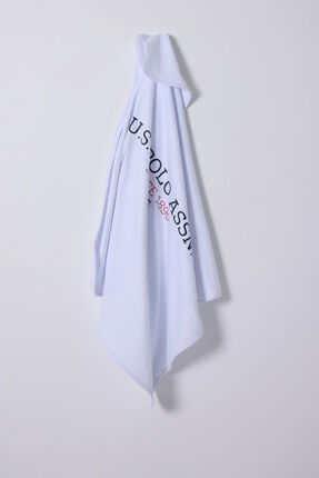U.S. Polo Assn. U.S. Polo Assn Erkek Bebek Beyaz Battaniye