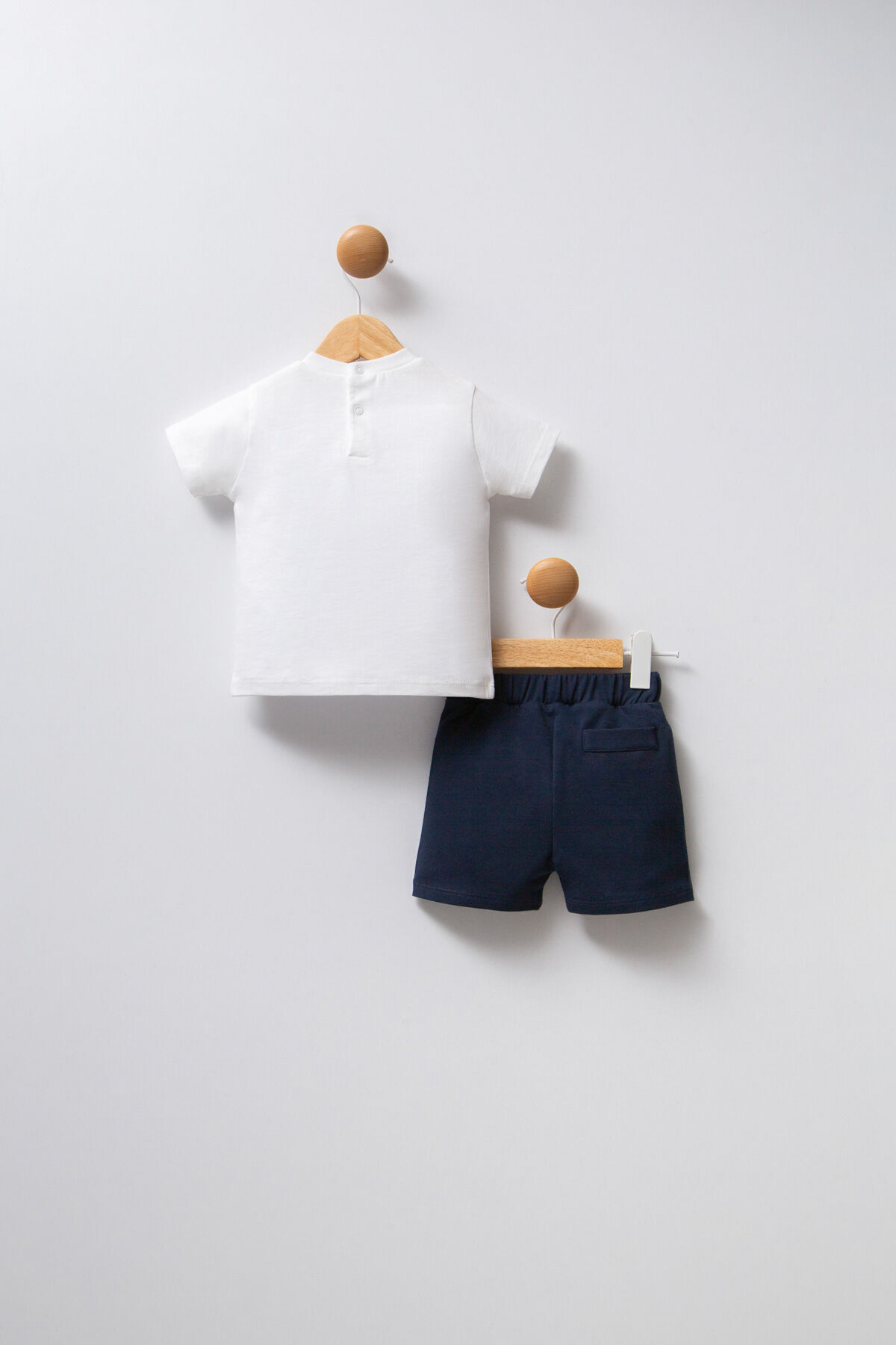 U.S. Polo Assn. Erkek Bebek Mavi Bebek Takım fotoğrafı 4 (önizleme)