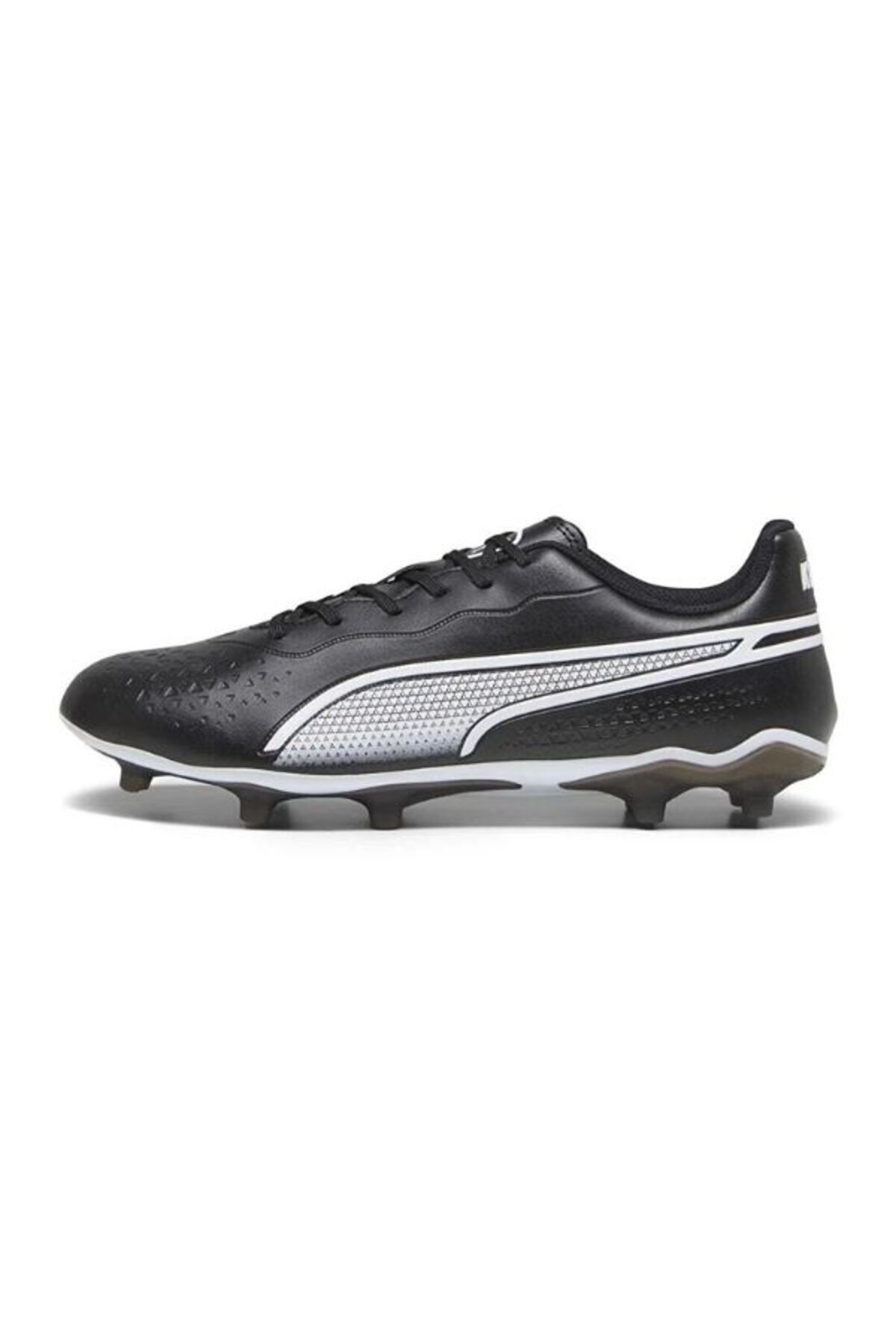 Puma King Match Fg/Ag 107570 Profesyonel Erkek Krampon SİYAH