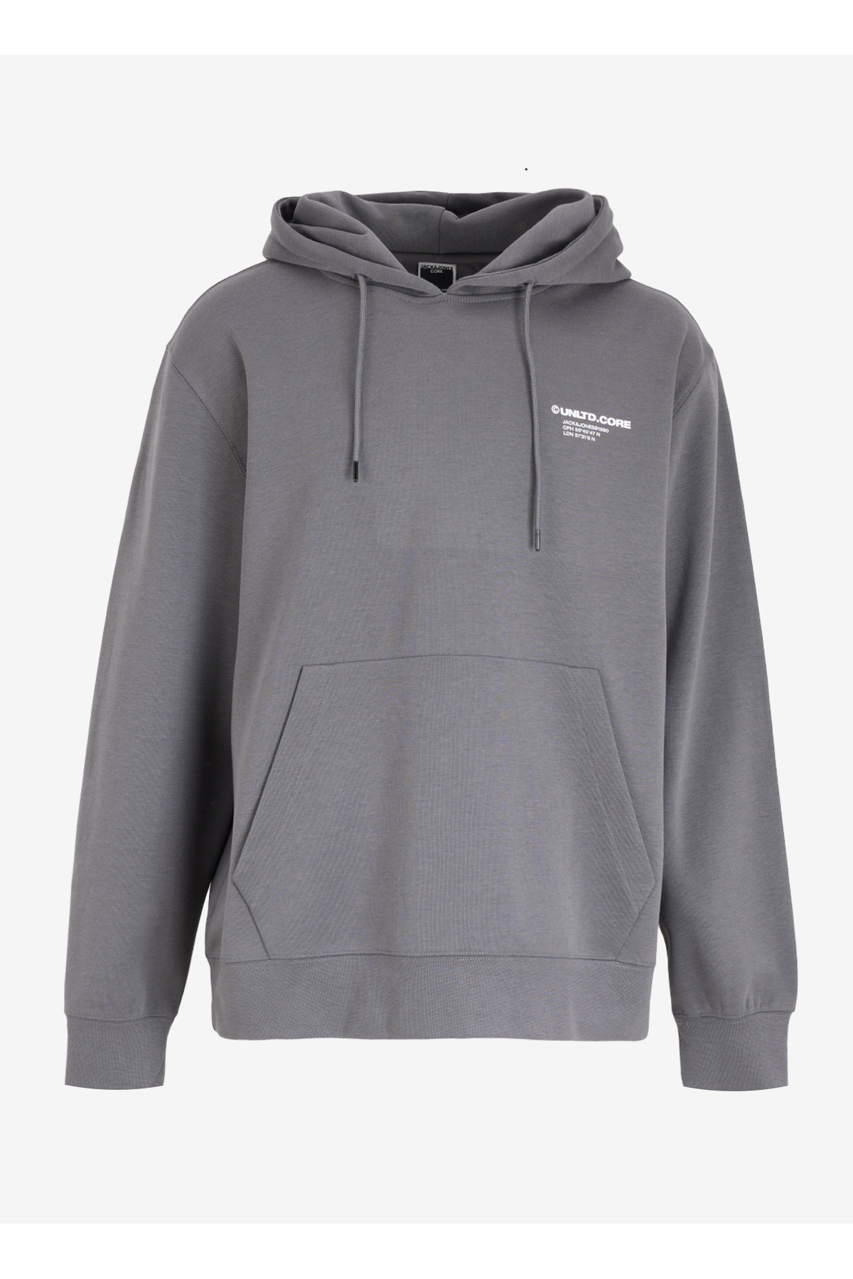 جک اند جونز سویشرت مردانه بنفش کلاهدار 12260010_JCOAERO SWEAT HOOD
