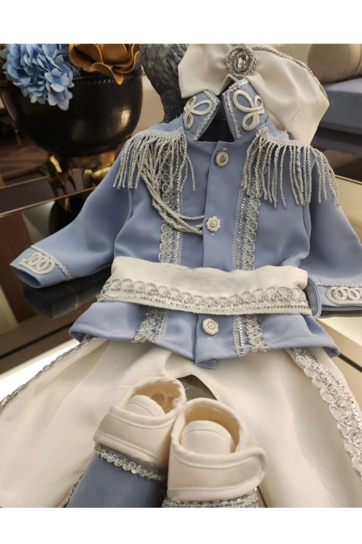 Tozpembebaby Sünnet Takımı- Doğumgünü Takımı- Prens Takımı- Mevlüt Elbisesi- fotoğrafı 3 (önizleme)