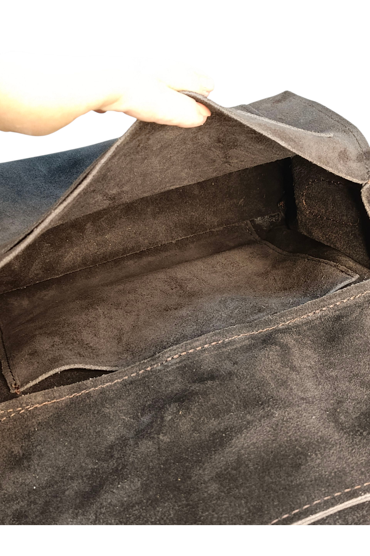 Mu leather design KEPHREN omuz çantası görsel 5