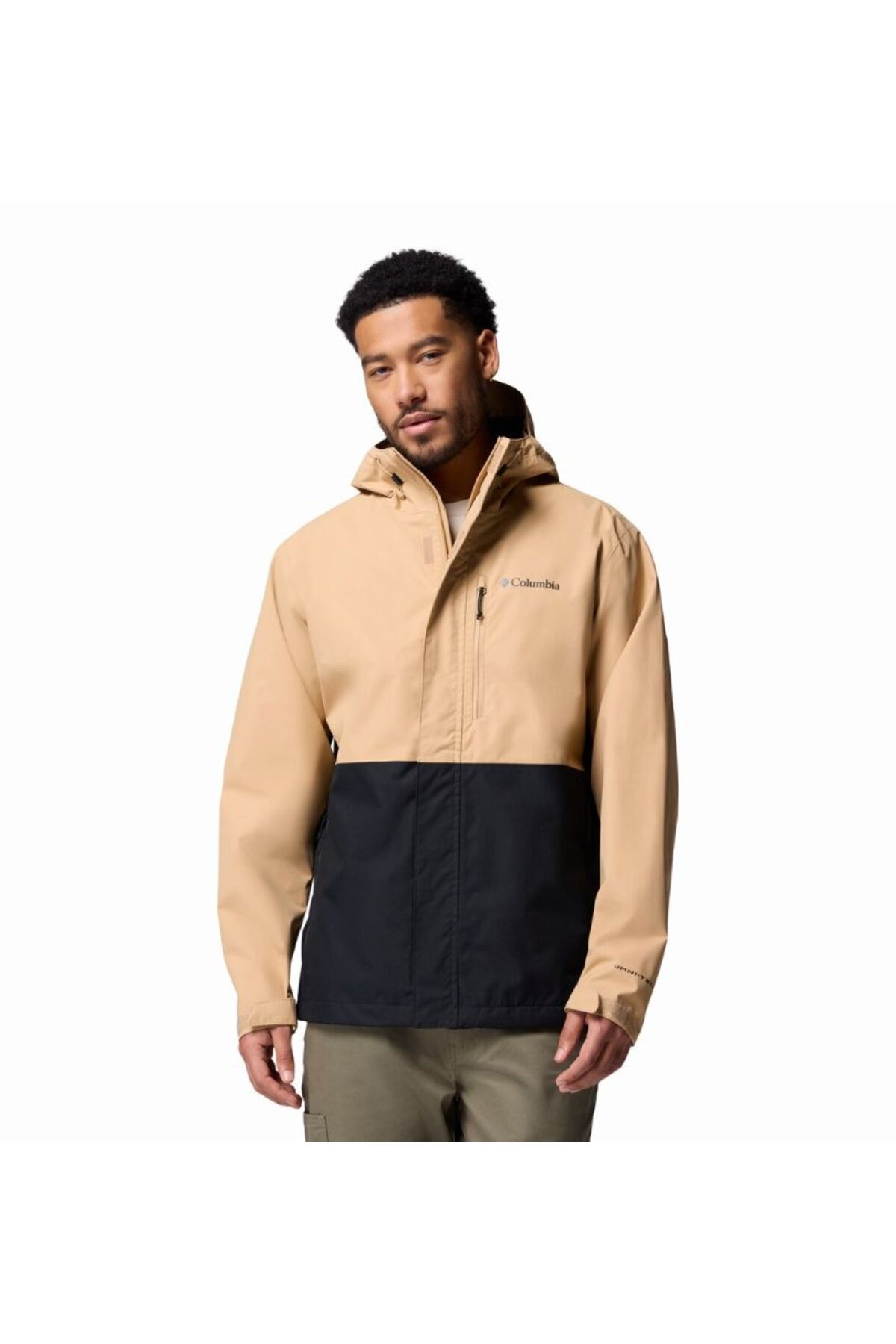 کلمبیا کاپشن بارانی مردانه قهوه‌ای فضای باز مدل Hikebound™ II مدل WM2619، مدل 2089341-263