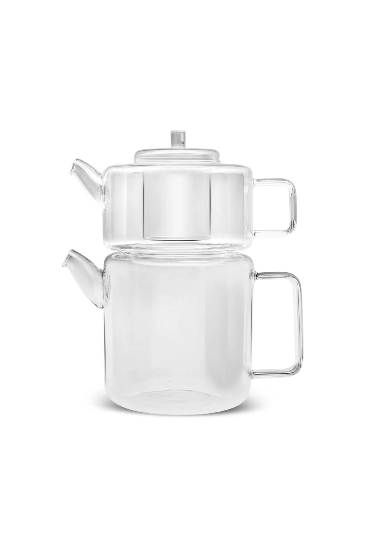 Karaca Flache Borosilikatglas-Teekanne