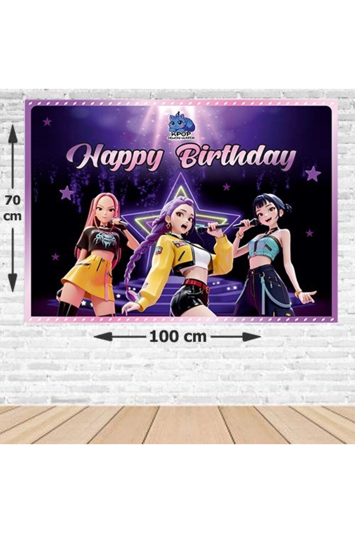 parti show K-POP Doğum Günü Süsleri Parti Afişi