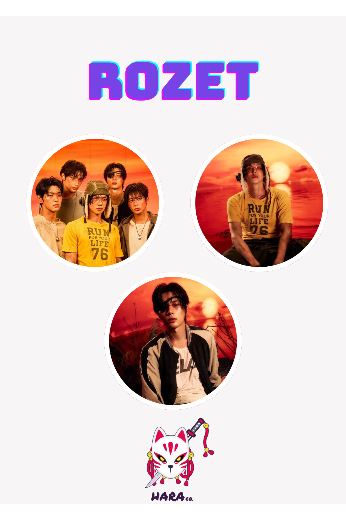 TXT The Star Chapter: Together Album Badge Beomgyu and Yeonjun Triple Badge