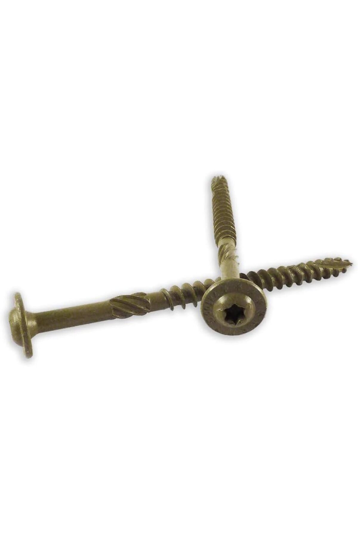 Yıldızan ST516 X 6B 15,2 cm uzunluk çamaşır makinesi dış kafa ahşap 5/16, 250 adet 1190698