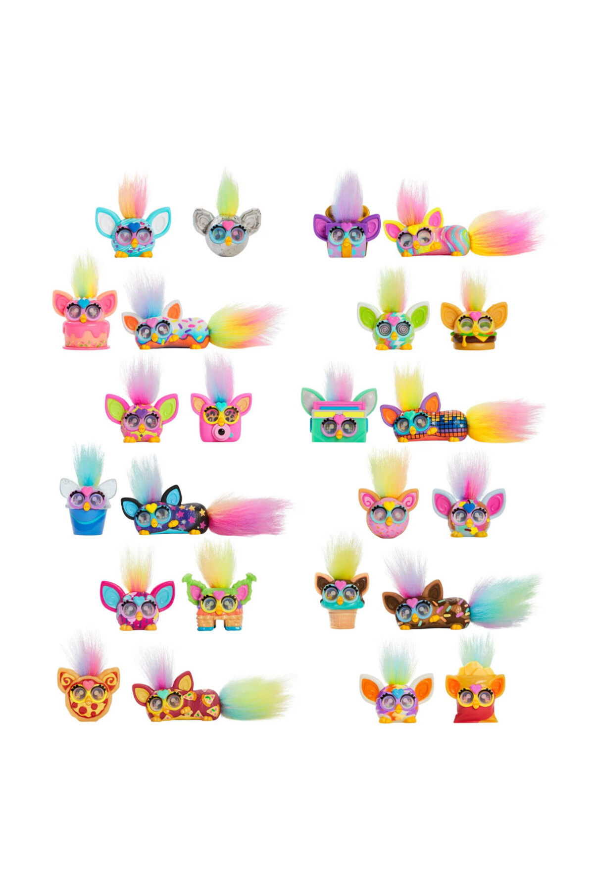 ★Country Fun Berry & Mint ぬいぐるみ 2体セット Furby Minis 2'li Paket Sürpriz Figür G0457 - Fiyatı, Yorumları