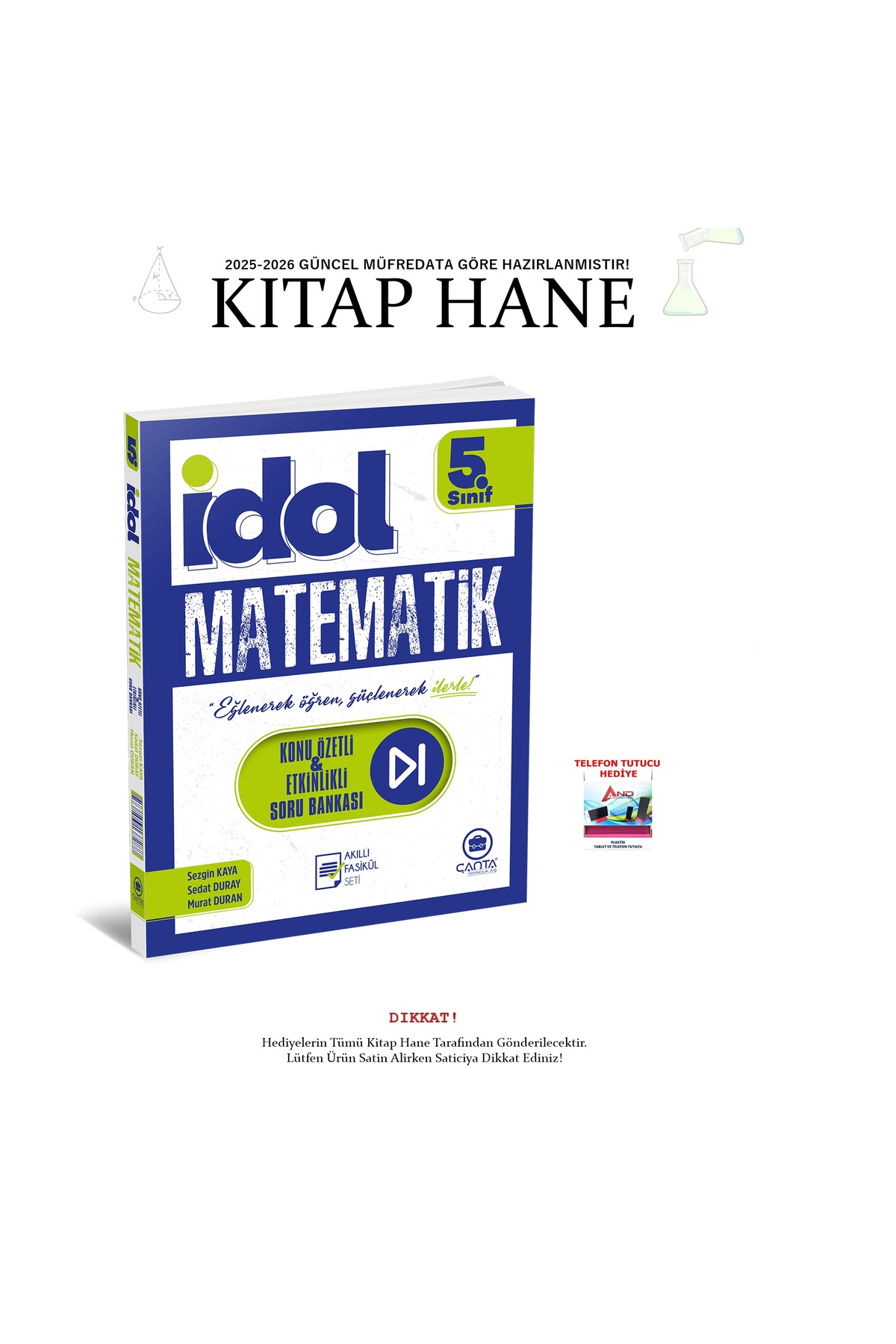 Çanta Yayınları 2025-2026 5. Sınıf İdol Matematik Konu Özetli