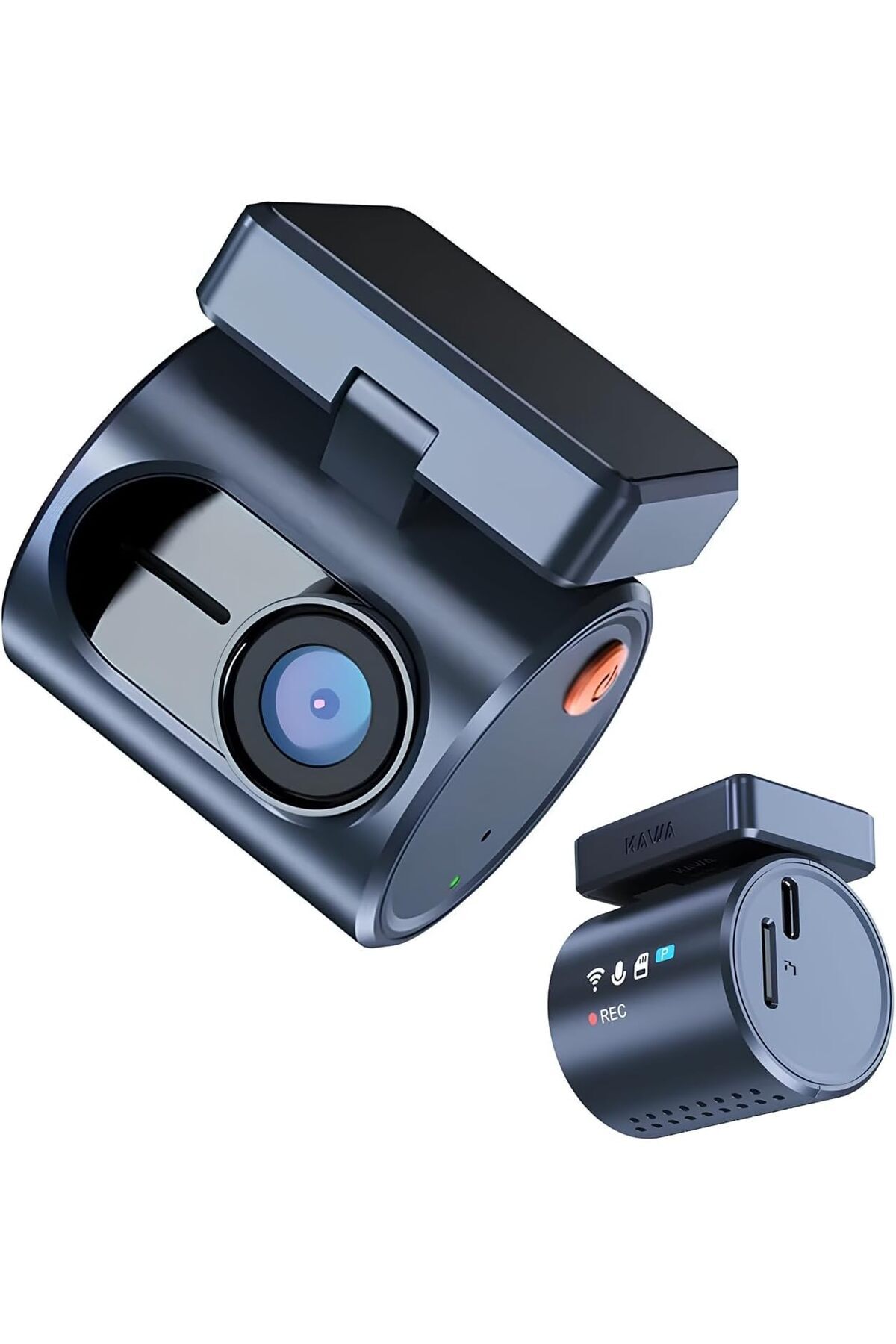 STOREMAX Mini 3 Pro 2K 1296P WDR Wi-Fi G-Sensörlü Gece Görüşlü Araç Kamerası Şeffaf LED Bildirim Ekranı 1178