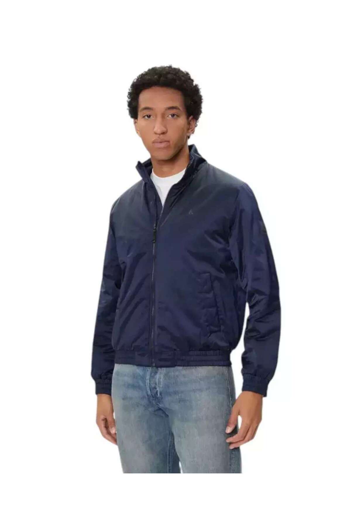 کلوین کلاین ژاکت مردانه هرینگتون پددار LS به رنگ آنتراسیت