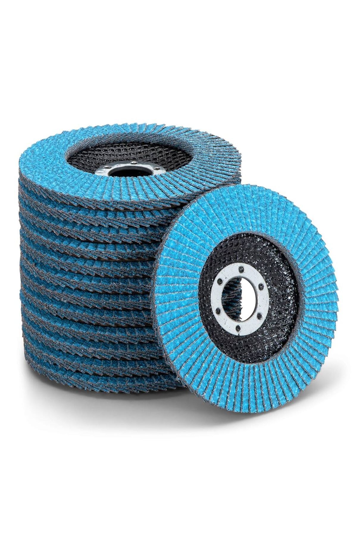 BOLTER Zirkonyum Avuç İçi Taşlama Flap Disk Zımpara 115 X 22 Mm 80 Kum (10 ADET)